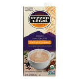 Oregon Chai Tea Latte Concentrate - Salted Caramel - Case Of 6 - 32 Fl Oz.