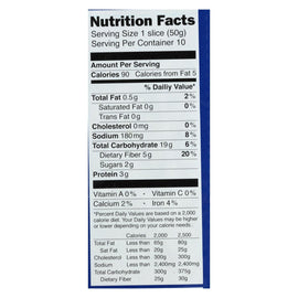 Genuine Bavarian Organic Bread - Pumpernickel - Case Of 6 - 17.6 Oz.