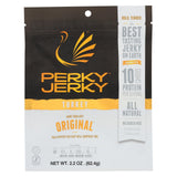 Perky Jerky Turkey - Original - Case Of 8 - 2.2 Oz.