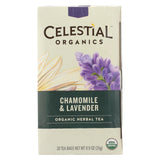 Celestial Seasonings Tea - Organic - Chamomile Lavender - Case Of 6 - 20 Bag
