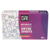 Better Life Dryer Sheets - Lavender & Grapefruit - Case Of 6 - 80 Count