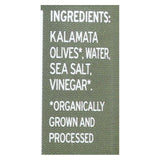 Gaea Olives - Organic - Kalamata - Pitted - Original - 5.6 Oz - Case Of 8