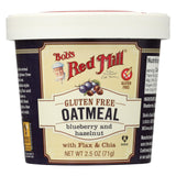 Bob's Red Mill - Gluten Free Oatmeal Cup, Blueberry And Hazelnut - 2.5 Oz - Case Of 12