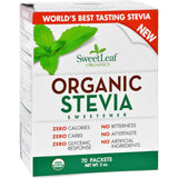 Sweet Leaf Sweetener - Organic - Stevia - 70 Count