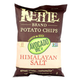 Kettle Brand Potato Chips - Himalayan Salt - Case Of 15 - 4.2 Oz.