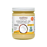 Nutiva Organic Coconut Oil - Buttery - Case Of 6 - 14 Oz.