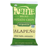 Kettle Brand Potato Chips - Jalapeno - Case Of 15 - 5 Oz.