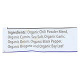 Riega Foods Organic Chili Seasoning  - Case Of 8 - 0.9 Oz.