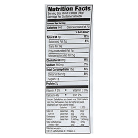 Way Better Snacks Tortilla Chips - Nacho Cheese - Case Of 12 - 5.5 Oz.