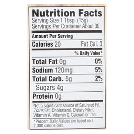 Woodstock Organic Jalapeno Relish - Case Of 6 - 16 Oz.