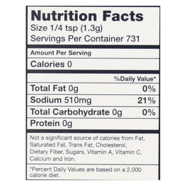 La Baleine Sea Salt - Kosher - Case Of 6 - 33.5 Oz.