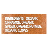 Simply Organic Pumpkin Spice - Case Of 6 - 1.94 Oz.