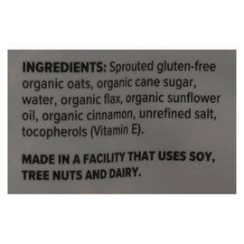 One Degree Organic Foods Cinnamon Flax Granola - Sprouted Oat - Case Of 6 - 11 Oz.