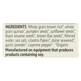 Mary's Gone Crackers Super Seed - Seaweed And Black Seaseem - Case Of 6 - 5.5 Oz.