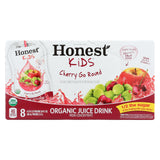 Honest Kids Organic Kids Juice Drinks - Cherry Go Round - Case Of 4 - 8-6.75fl Oz