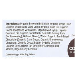 Sheila G's Organic Brownie Brittle - Chocolate Chip - Case Of 12 - 5 Oz.