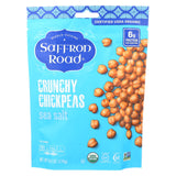 Saffron Road Crunchy Chickpeas - Sea Salt - Case Of 12 - 6 Oz.