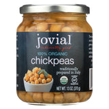 Jovial - Organic Chickpeas - Case Of 6 - 13 Oz.