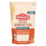 Arrowhead Mills - Organic Brown Rice Flour - Gluten Free - Case Of 6 - 24 Oz.