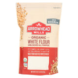 Arrowhead Mills - Organic Enriched Unbleached White Flour - Case Of 6 - 22 Oz.