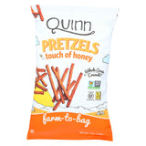 Quinn - Pretzel Sticks - Touch Of Honey - Case Of 8 - 7 Oz.