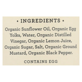 Sir Kensington's Organic Classic Mayonnaise - Case Of 6 - 16 Fl Oz.