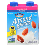 Almond Breeze - Almond Milk - Unsweetened Vanilla - Case Of 6 - 4-8 Oz.