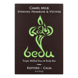 Bedu Face And Body Bar - Evening Primrose And Vetiver - Case Of 6 - 4 Oz.