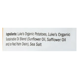 Luke's Organic Potato Chips - Sea Salt - Case Of 9 - 4.5 Oz.