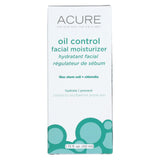 Acure Oil Control Facial Moisturizer - Lilac Extract And Chlorella - 1.75 Fl Oz.