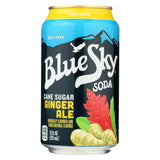 Blue Sky - Ginger Ale - Cane Sugar - Case Of 4 - 12 Oz.