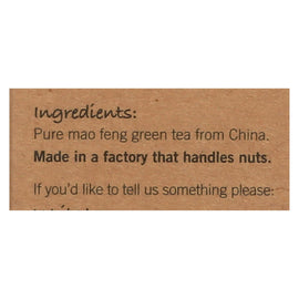 Teapigs Green Tea - Mao Feng - Case Of 6 - 15 Count