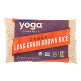 Yoga Rice - Organic - Long Grain - Brown - Case Of 12 - 32 Oz