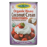 Let's Do Organic Coconut Cream - Organic - Heavy - Case Of 12 - 13.5 Fl Oz