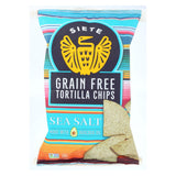 Siete Tortilla Chip - Sea Salt - Case Of 12 - 5 Oz