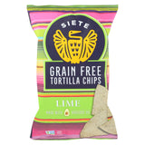 Siete Tortilla Chip - Lime - Case Of 12 - 5 Oz