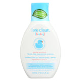 Live Clean Shampoo And Wash - Tearless - Baby - 10 Fl Oz