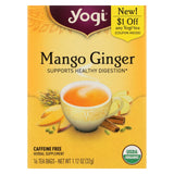 Yogi Tea - Organic - Mango Ginger - Case Of 6 - 16 Bag