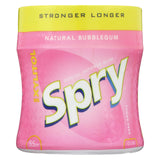 Spry Xylitol Gum - Stronger Longer Bubblegum - Case Of 6 - 55 Count