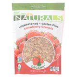 New England Naturals Granola - Organic - Strawberry - Unsweetened - Case Of 6 - 11 Oz