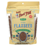 Bob's Red Mill - Organic Flaxseeds - Brown - Case Of 6 - 13 Oz