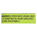 Matcha Love Drink - Organic - Matcha And Ginger - Case Of 12 - 15.9 Fl Oz