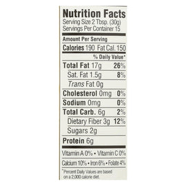 Woodstock Organic Almond Butter - Lightly Toasted - Unsalted - 16 Oz.