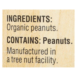 Woodstock Organic Easy Spread Peanut Butter - Smooth - Unsalted -18 Oz.