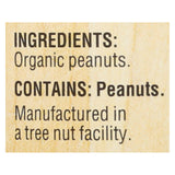 Woodstock Organic Easy Spread Peanut Butter - Crunchy - Unsalted - 18 Oz