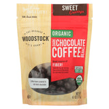 Woodstock Organic Dark Chocolate Coffee Beans - 6 Oz.