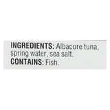 Natural Sea Wild Albacore Tuna Pouch - With Sea Salt - 3 Oz.