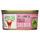 Natural Sea Wild Pink Salmon - Salted - Skinless & Boneless - 6 Oz.