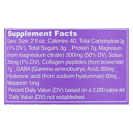 Vital Proteins - Collagen Shot Sleep - Case Of 12 - 2 Oz