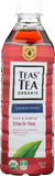 Tea's Organic Black Tea - Unsweetened - Case Of 12 - 16.9 Fl Oz.